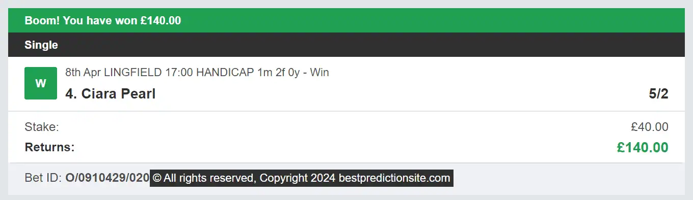 Best Prediction Site - Winner - 2024-04-08