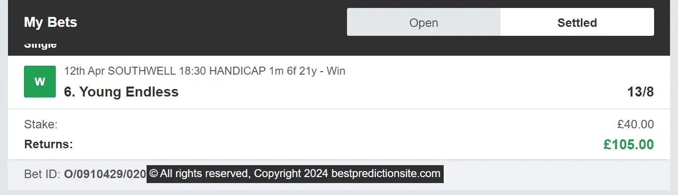 Best Prediction Site - Winner - 2024-04-12